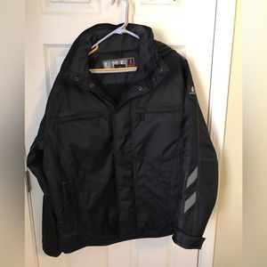 Mens Mascot winter jacket wind proof, rain proof size XL in blue outer color